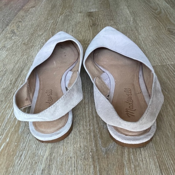 Madewell ‘Ava’ Slingback Suede Flat in Antique Purple - Picture 5 of 13